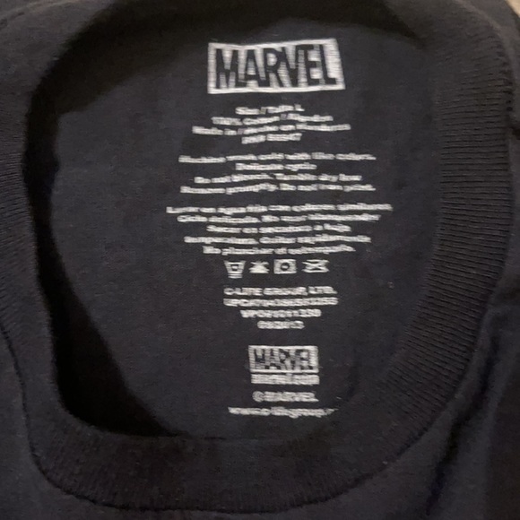 Licensed Marvel Deadpool Black Men’s Large T-Shirt - Picture 3 of 4